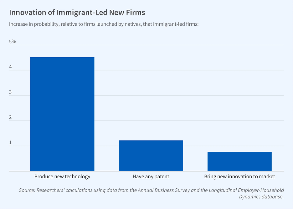 Innovation of immigrant-led firms